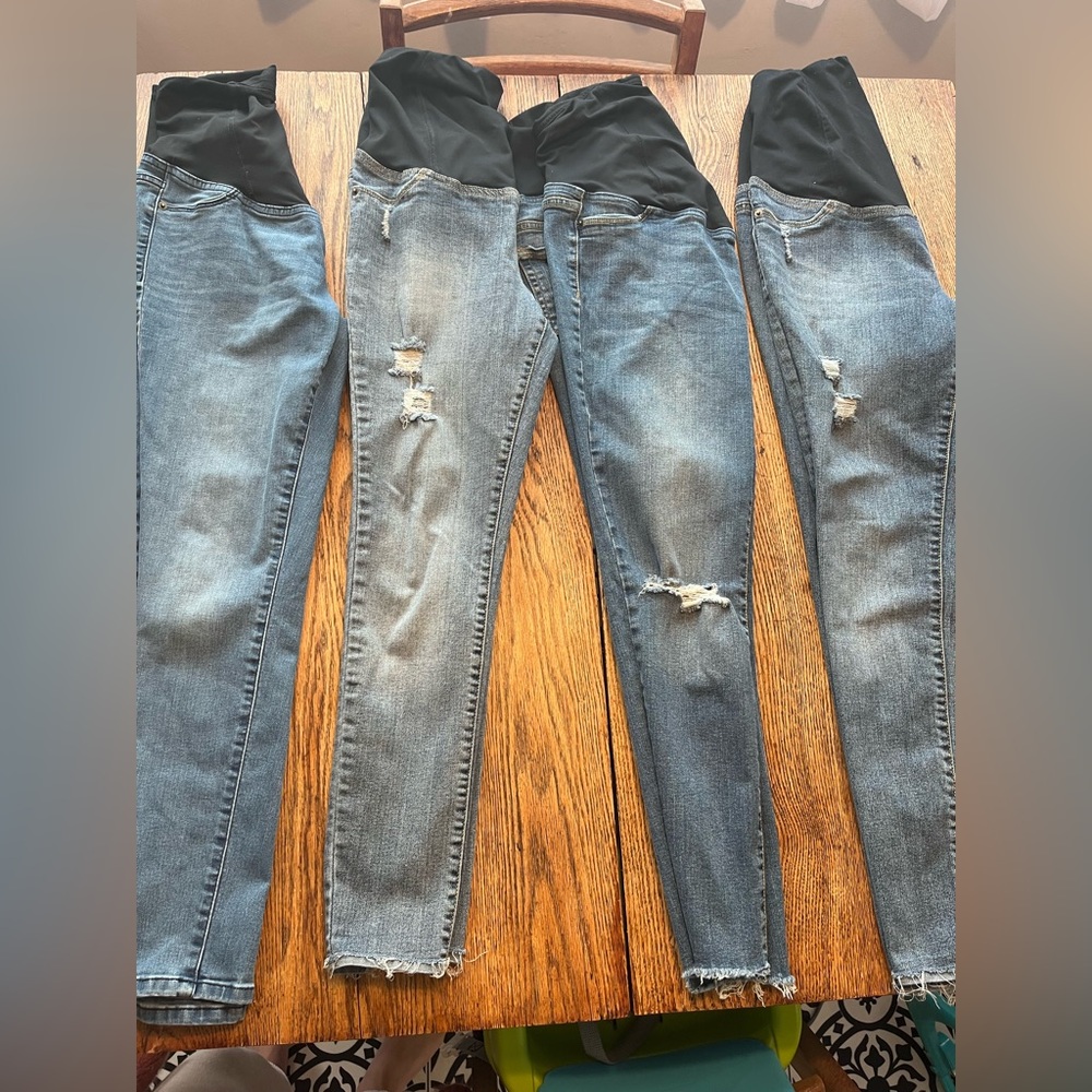 Isabel Maternity Denim Pants/Jeans - Size 4